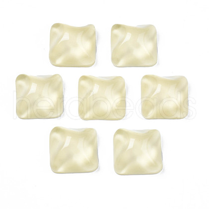 Transparent Resin Cabochons CRES-N031-004A-B05-1