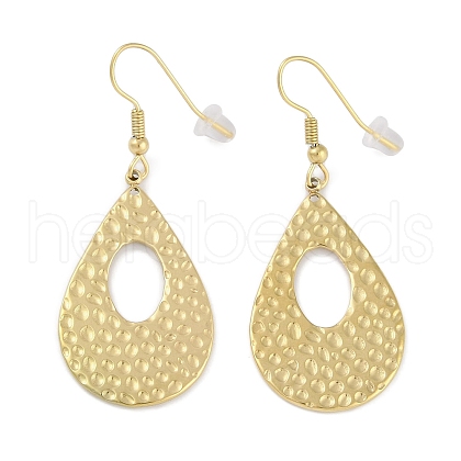 304 Stainless Steel Dangle Earrings EJEW-C105-11G-1
