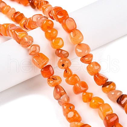 Natural Agate Beads Strands G-N342-65D-1