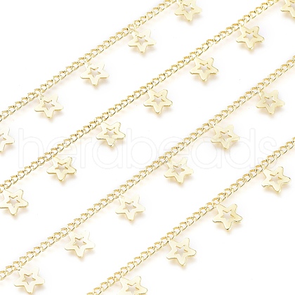 Brass Curb Chains CHC-K009-05G-1