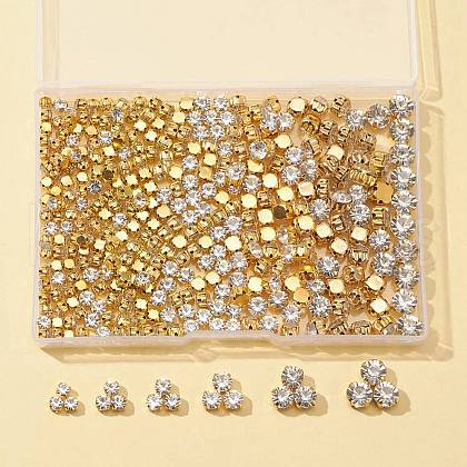 360Pcs 6 Style Sew on Rhinestone KK-FS0001-20G-1