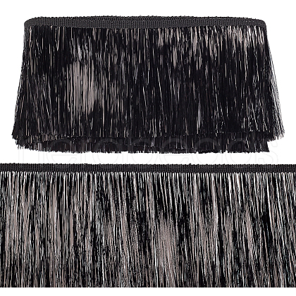 Tassel PET Polyester Ribbon Trim OCOR-WH0082-230D-1