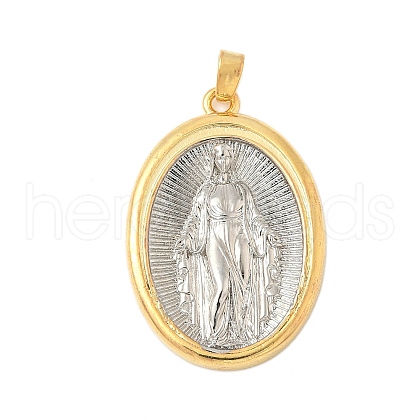 Brass Pendants KK-B139-23B-GP-1