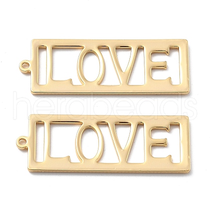 Brass Pendants KK-V003-01B-1