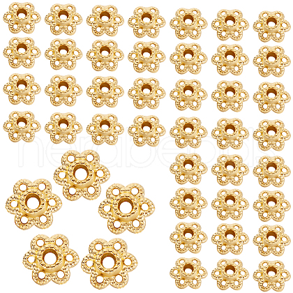 SUNNYCLUE 300Pcs Alloy Beads Caps PALLOY-SC0004-38-1