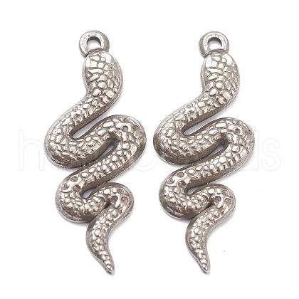 Non-Tarnish 304 Stainless Steel Pendants STAS-G244-10P-1