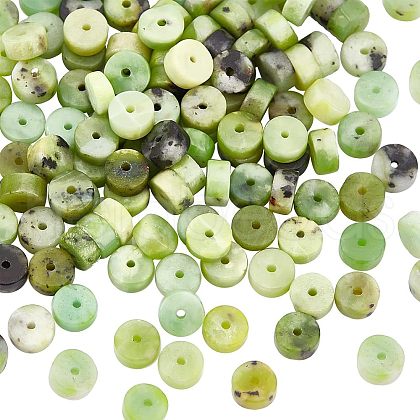 Olycraft 1 Strand Natural Serpentine Beads Strands G-OC0003-10-1