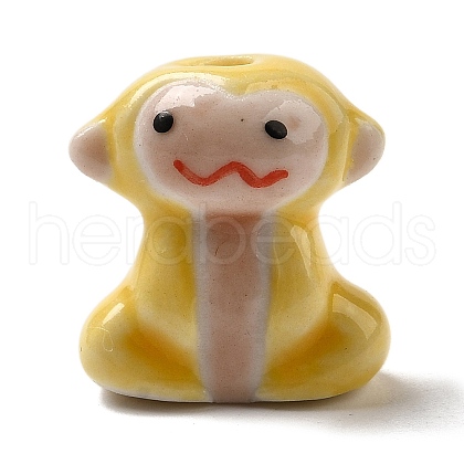 Handmade Porcelain Beads PORC-Q003-01A-1