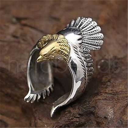 Retro Alloy Cuff Open Rings for Men FS-WGB8A4E-02-1