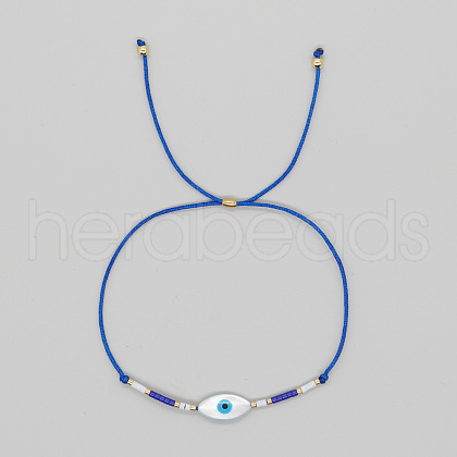 Natural Shell Evil Eye Bracelets FK3019-3-1