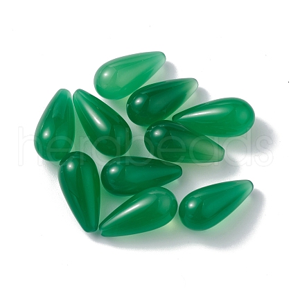 Natural Green Onyx Agate Beads G-F741-02B-02-1