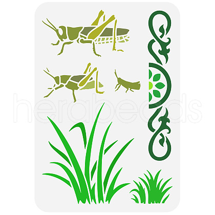 Plastic Drawing Painting Stencils Templates DIY-WH0396-249-1