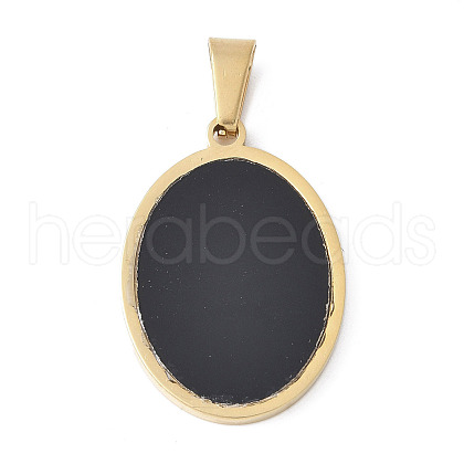 Plastic Pendants STAS-S162-21G-1