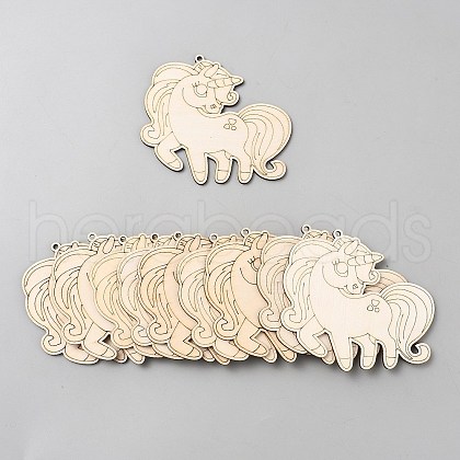 Unicorn Unfinished Wood Pieces WOOD-CJC0007-04A-1