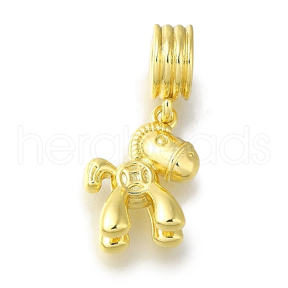 Rack Plating Brass Pendant KK-H485-19G-1