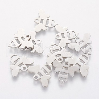 Tarnish Resistant 304 Stainless Steel Charms STAS-Q201-T173-1