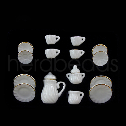 Mini Porcelain Tea Set BOTT-PW0001-213A-19-1