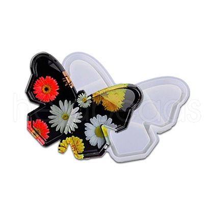 DIY Butterfly Jewelry Tray Silicone Molds DIY-G051-A04-1