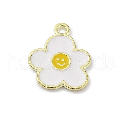 Alloy Enamel Pendants ENAM-F152-03G-04-1