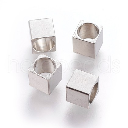 Tarnish Resistant 201 Stainless Steel European Beads STAS-P237-31P-1