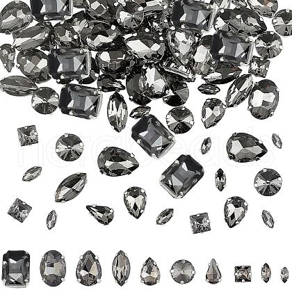 CHGCRAFT Sew on Rhinestone RGLA-CA0001-02P-C-1