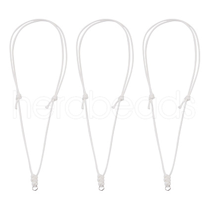 Eco-Friendly Korean Waxed Polyester Braided Adjustable Necklace Makings NJEW-TAC0015-02-1