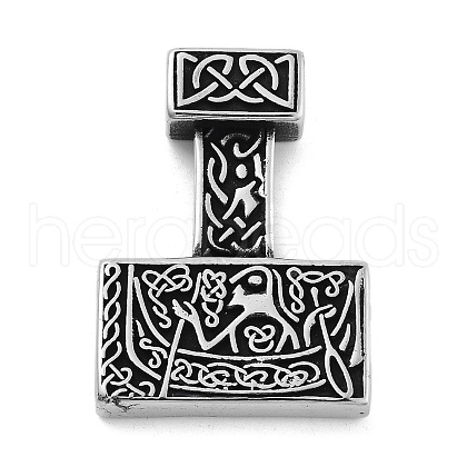 Viking 304 Stainless Steel Pendants STAS-N105-01G-AS-1