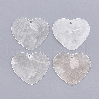 Capiz Shell Pendants SSHEL-T006-07-1