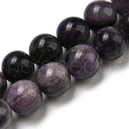 Grade A Natural Fluorite Beads Strands G-R494-A13-04-1