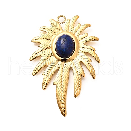 304 Stainless Steel Pendants STAS-M109-01G-02-1