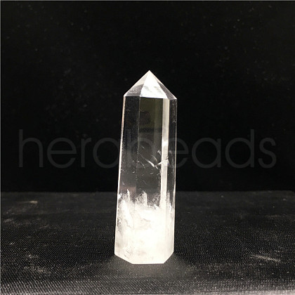 Point Tower Natural Quartz Crystal Home Display Decoration PW23030647367-1