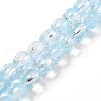 Transparent Glass Beads Strands GLAA-F114-02B-07-1