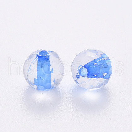 Transparent Acrylic Beads TACR-S154-11A-86-1