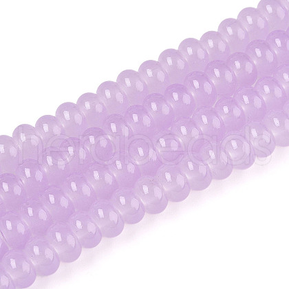 Imitation Jade Glass Beads DGLA-ZX002-8mm-02F-1