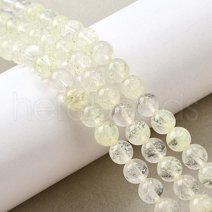 Watermelon Stone Glass Beads Strands G-L621-B04-6mm-1