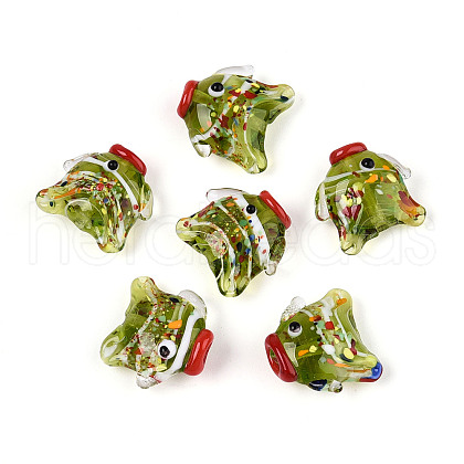 Handmade Lampwork Beads LAMP-T023-16D-1