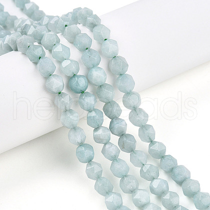 Natural Myanmar Jade/Burmese Jade Beads Strands G-T108-27A-01-1