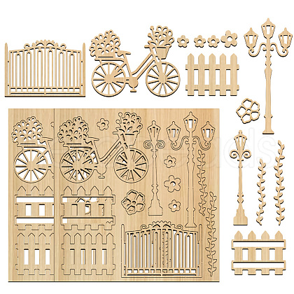Wood Shaving Boards DIY-WH0548-006-1