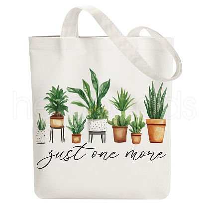Canvas Women's Tote Bags ABAG-WH0057-001-1