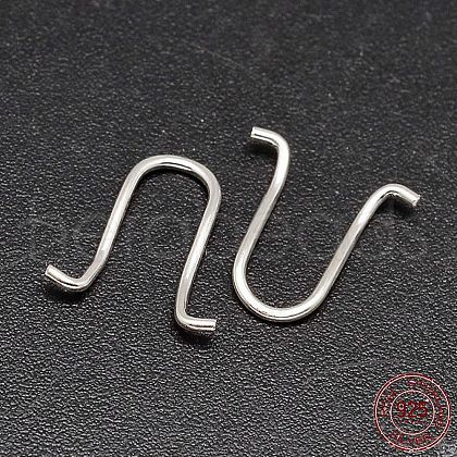 Letter U 925 Sterling Silver Findings STER-F016-03C-1