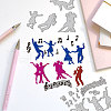 Carbon Steel Cutting Dies Stencils DIY-WH0309-1904-4