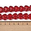 Transparent Glass Beads Strands GLAA-H038-01F-4