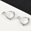 Brass Hoop Earrings EJEW-Q016-13P-4