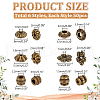   300Pcs 6 Styles Tibetan Style Alloy Spacer Beads FIND-PH0020-41AB-2