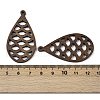 Walnut Wood Pendants WOOD-A025-04B-3