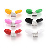 Iron Mini Spring Bead Clamps for Beading Jewelry Making TOOL-T012-01A-02-1