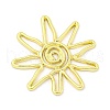 Rack Plating Alloy Pendants FIND-M022-02G-1