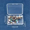 Electroplate Gemstone Charms G-FH0001-11G-7