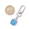 8Pcs Luminous Resin Turtle Pendant Decorations HJEW-JM03119-4
