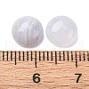 Natural Blue Lace Agate Cabochons G-O185-01H-02-3